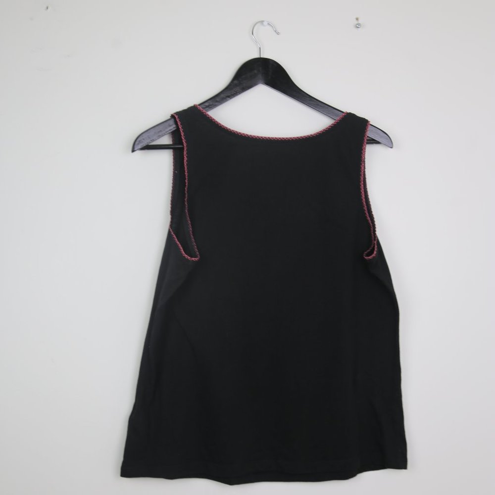 Betty Boop 2015 King Feature Syndicate Scalloped Hem Tank Top Black - Picture 6 of 6